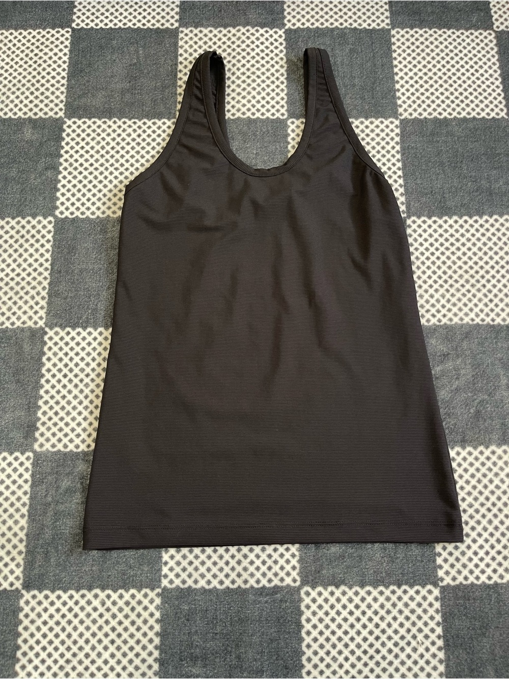 Classic Black Scoop Neck Tank Top